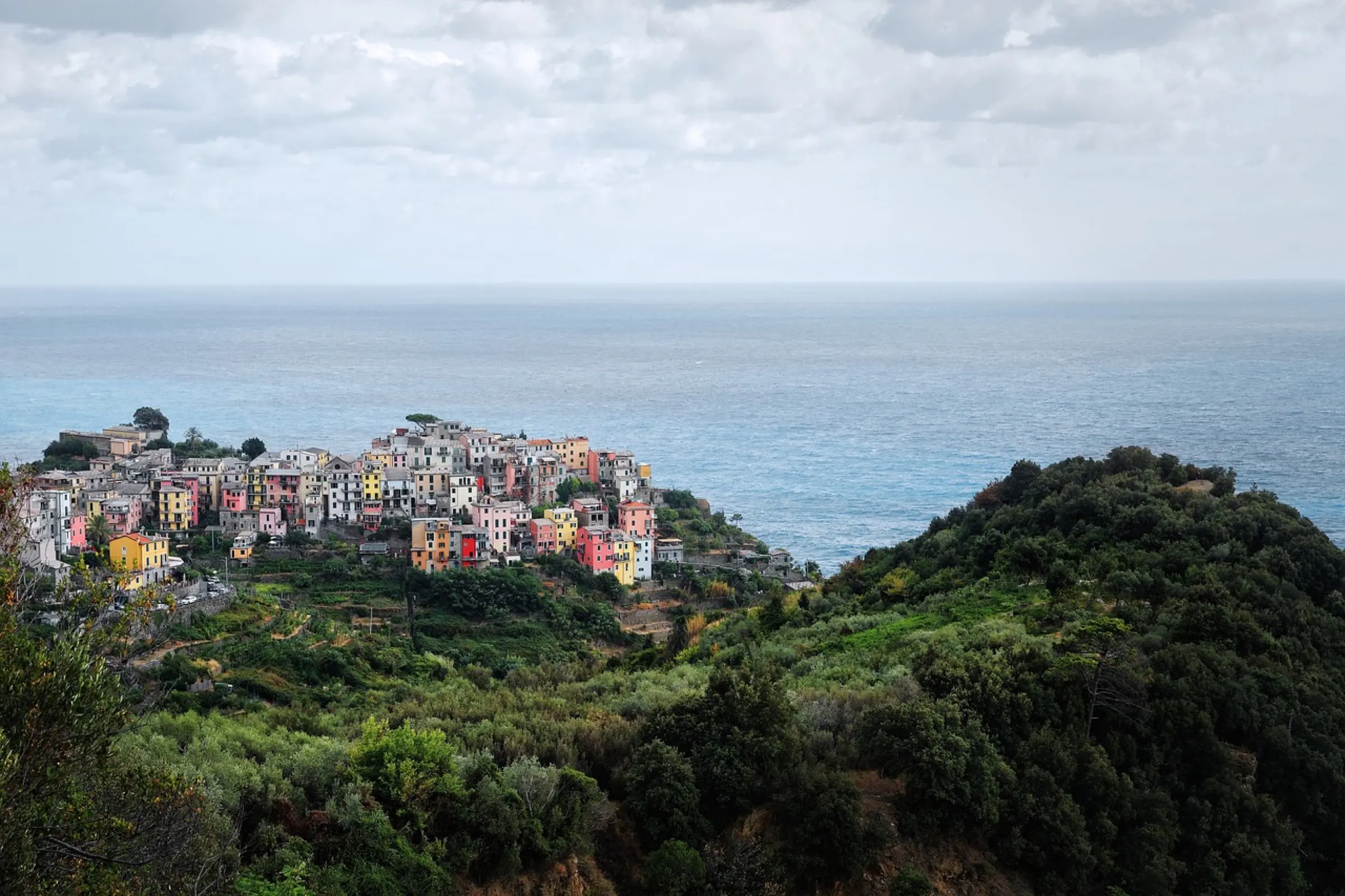 De Ligurische kust bij Lerici