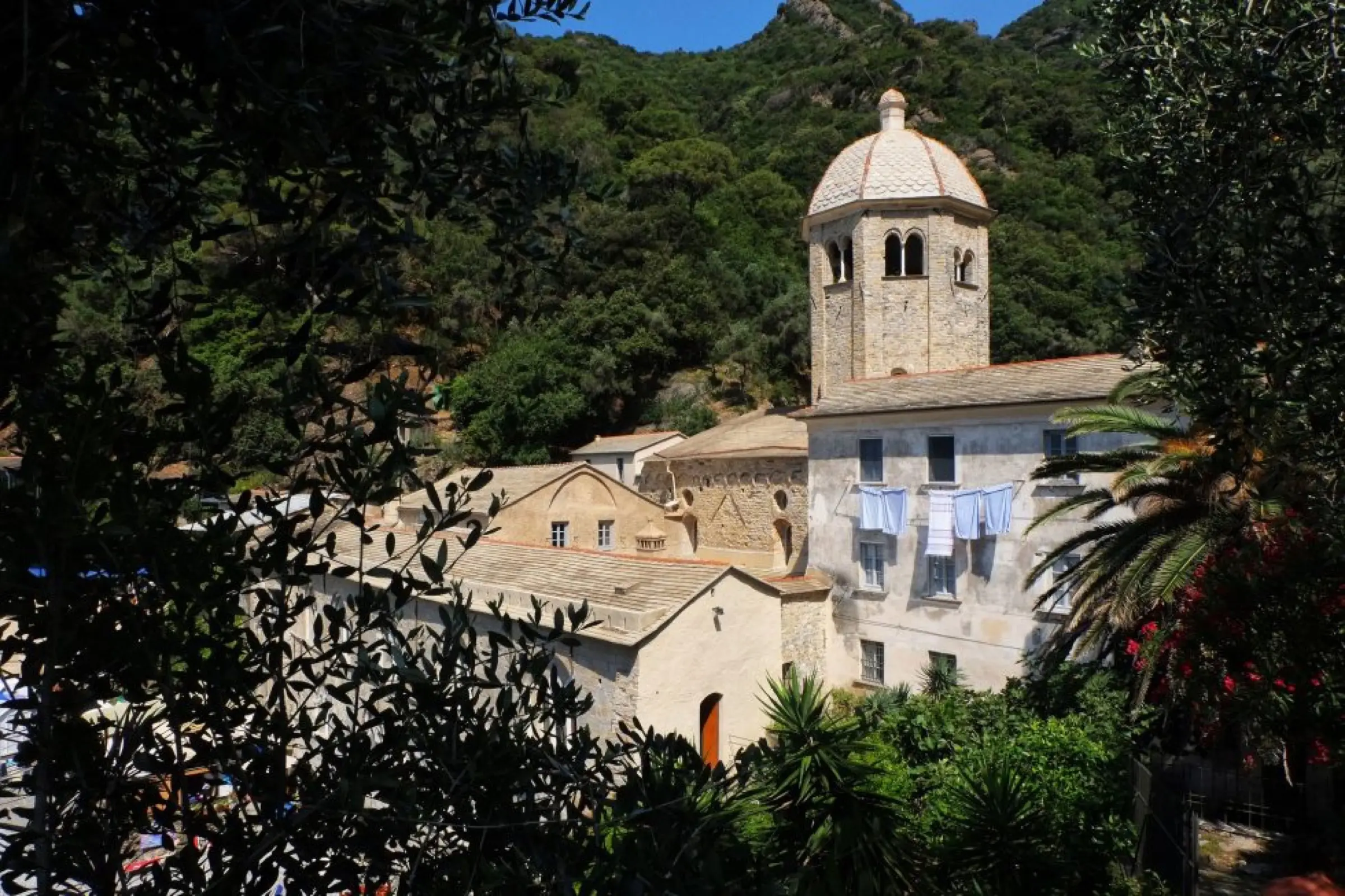 Middeleeuwse steegjes in Genua